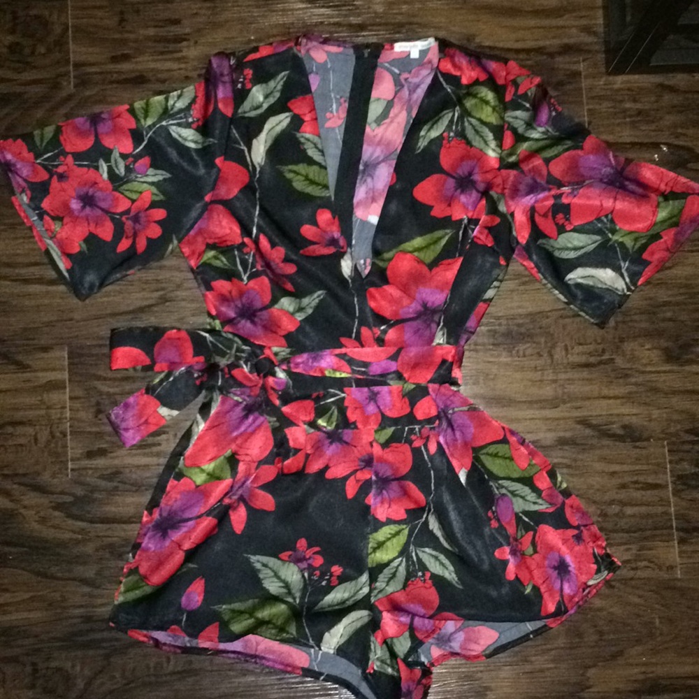 Floral romper